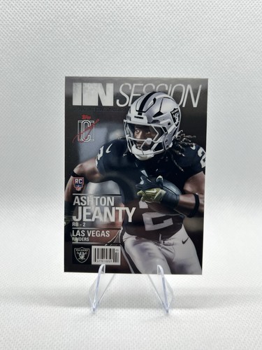 2025 Topps Signature Ashton Jeanty Base (RAW)