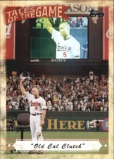 2010 Topps Baseball Tales of the Game #TOG19 Old Cal Clutch 