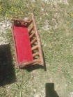Antique Primitive Child's (Doll) Rustic Furniture Table And Chairs — photo 3
