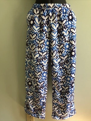 iScream Corey Paige Designs Hanukkah Kids Fuzzy Pajama Pants - Size 10-12 - Image 1 of 4