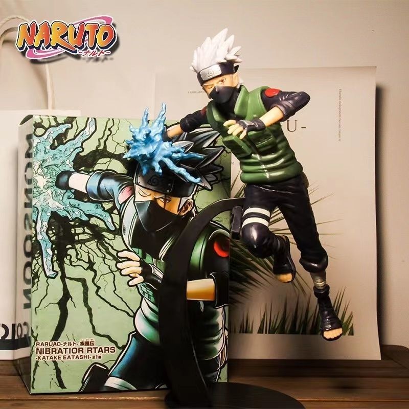 Naruto Shippuden Estrellas Vibración Hatake Kakashi Figura Anime Estatua Coleccionable