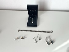 Sterling Silver 925 Women’s Jewellery Job lot Earrings Bracelet Necklace Bundle