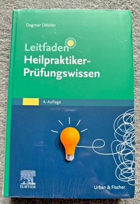 Leitfaden Heilpraktiker-Prüfungswissen | Dölcker | 4. Auflage 2024 | NEU & OVP - Bild 1 von 3
