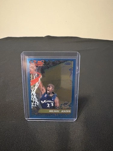 Michael Jordan 2001-02 Topps Chrome #95 Washington Wizards NBA