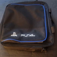 Sony PlayStation 4 PS4 Shoulder Travel Carry Bag Console & Accessory Case Black
