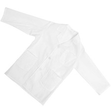 White Kids Lab Coat Role Play Costumes Scientist Toddler Science for