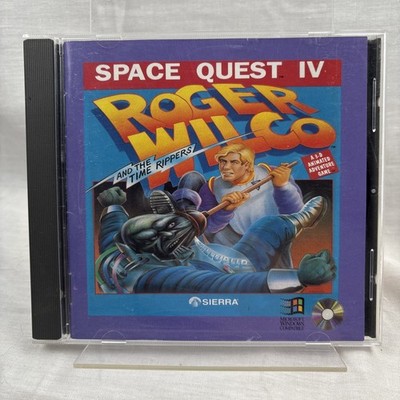 Space Quest IV Roger Wilco & the Time Rippers (1991 Sierra PC CD-ROM)