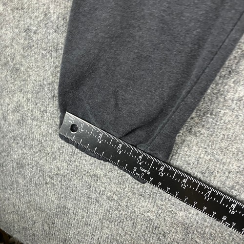 Nike Sweatpants Kids Size L Gray Jogger Drawstring Viscose Blend Athletic Logo - Picture 2 of 10
