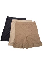 Breezies 3-Pack Comfort Breeze Seamless Long-Leg Panty Tonal