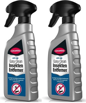 Caramba Easy Clean Insekten Entferner 2x500 ml Insektenspray Insektenentferner