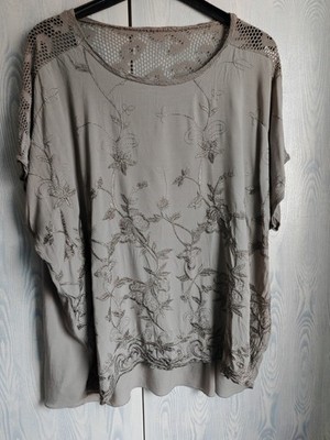 Damenbluse Gr. 44 von Italy Moda