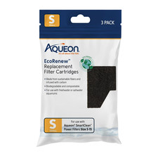 Aqueon EcoRenew Replacement Filter Cartridges Small, 3-Pack