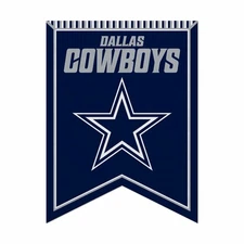 Rico Industries NFL Football 18" X 24" Rafter Felt Pennant Dallas Cowboys