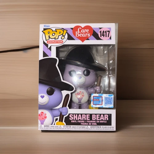 Funko Pop! Care Bears #1417 Share Bear 2024 Fall Convention NYCC Walgreens Exclu