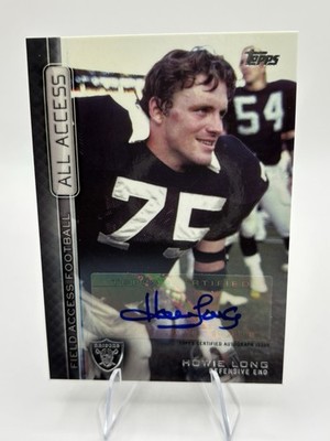 2015 Topps Field Access Howie Long All Access Autograph #AAA-HL