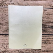 Rolex Watch Oyster Perpetual Catalog 2010-2011 Color Brochure Booklet