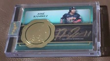 Jose Ramirez Golden Graphs Auto 14/30 2025 Five Star Baseball Guardians