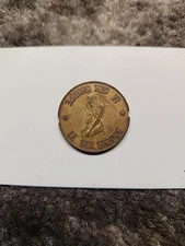 Vintage RARE Brass Le Sex Shoppe Token LA's Finest Adult Reading