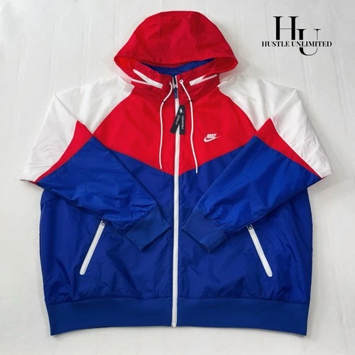 NEW RARE Nike Sportswear Retro USA Windrunner Windbreaker Jacket Men’s 2XL - product listing photo