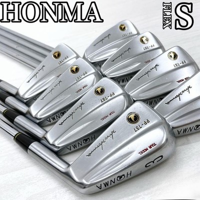 HONMA PP-737 Tour Model Iron Set 8pcs 3-10 Stiff Flex Dynamic Gold