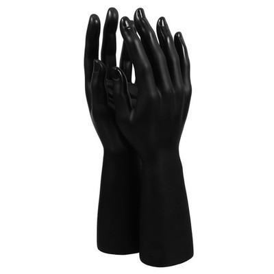 2 Pcs Schmuckauslage Mannequinhände Halterung Desktop-Schmuckhalter