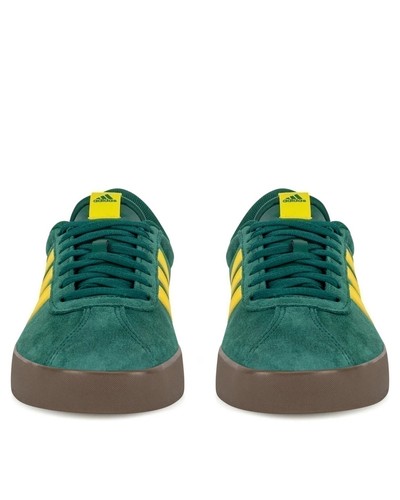 Scarpe Sneakers UOMO Adidas VL Court 3.0 Verde Giallo Lifestyle - Zdjęcie 9 z 21