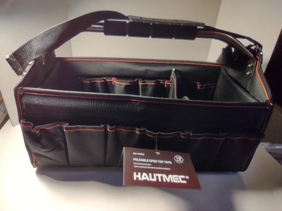 Hautmec 18 inch Open Top Folding Nylon Tool Bag - Unused with Tags