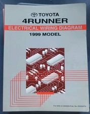 1999 Toyota 4Runner EWD357U Used EWD Electrical Wiring Diagram