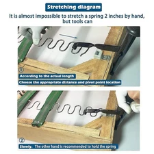 Sofa Spring Stretcher Tool Spring Hook Spring Tension Tool