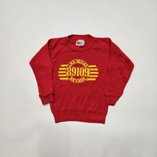 90s Kids Toddler Vintage McKids LAs Vegas Nevada 89109 Zip Code Embossed Print