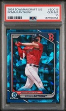 Roman Anthony PSA 10 -2024 Bowman Draft Sapphire Edition #BDC19 Boston Red Sox