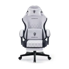Dowinx Gaming Chair Fabric with Pocket Spring Cushion, High Back Ergonomic Co...