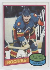 1980-81 Topps Scratched Lucien DeBlois #146 1s7