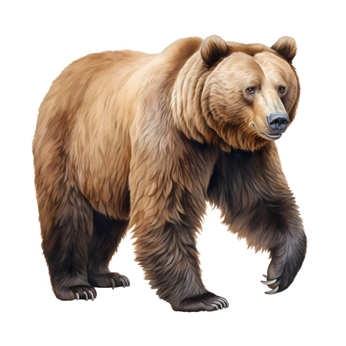Bear Self Adhesive Sticker