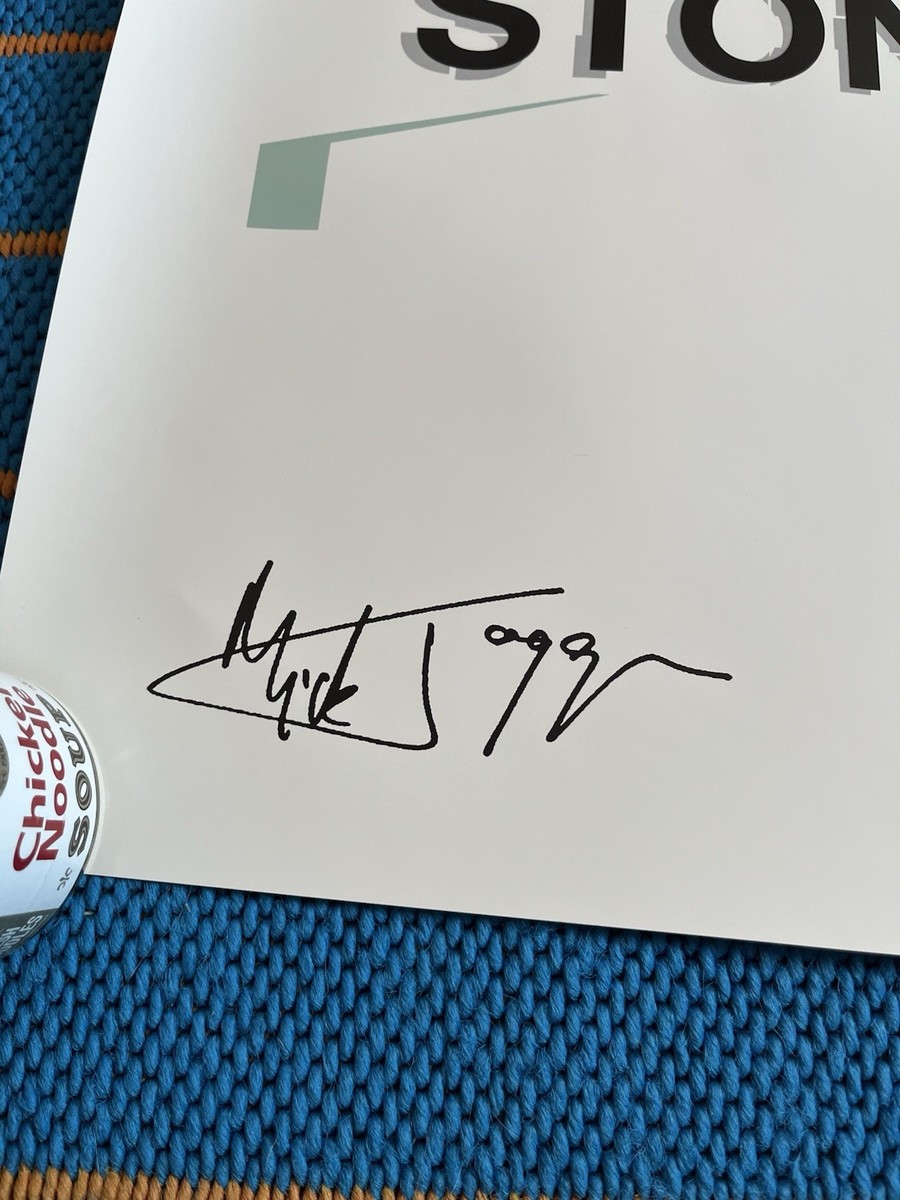 Rolling Stones A Bigger Bang Poster Lithograph 2006 VIP Signatures