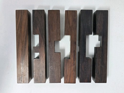 Centro de madera Tommerknude, rompecabezas de madera vintage de Randers Mobelfabrik, Dinamarca - Imagen 13 de 17