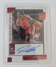 2022-23 Donruss Optic Jabari Walker Signature Series Auto Rookie Card RC NM