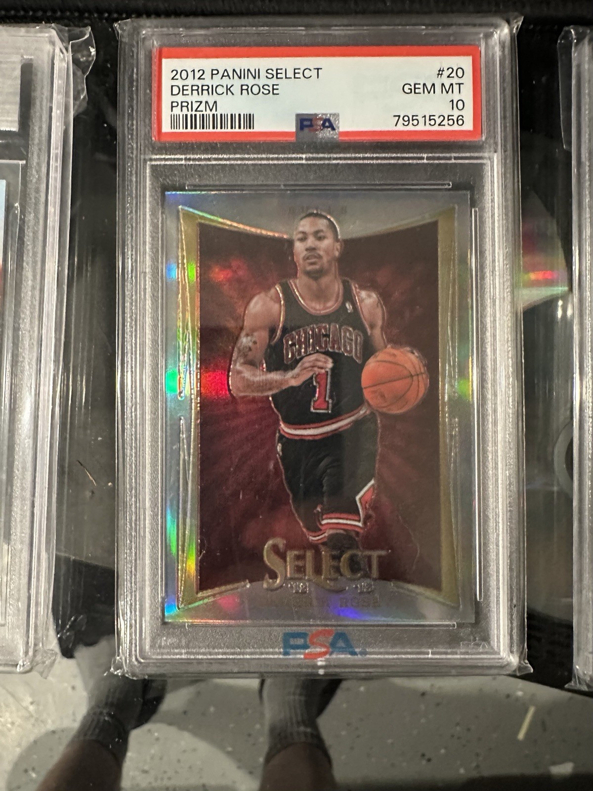 2012-13 Panini Select - Derrick Rose #20 Silver Prizm PSA 10 Low Pop