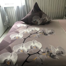 4tlg*JERYMOOD*QVC*Jersey Interlock*Übergröße*Doppelbett* Bettwäsche155x220cm