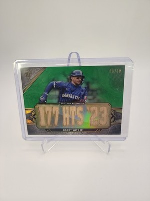 2024 Topps Triple Threads Bobby Witt Jr Game Used Relic # 6/18 Royals