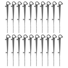 20 Pcs Gutter Hook Extension Clip Fixing Clips Hooks Installation Accessory