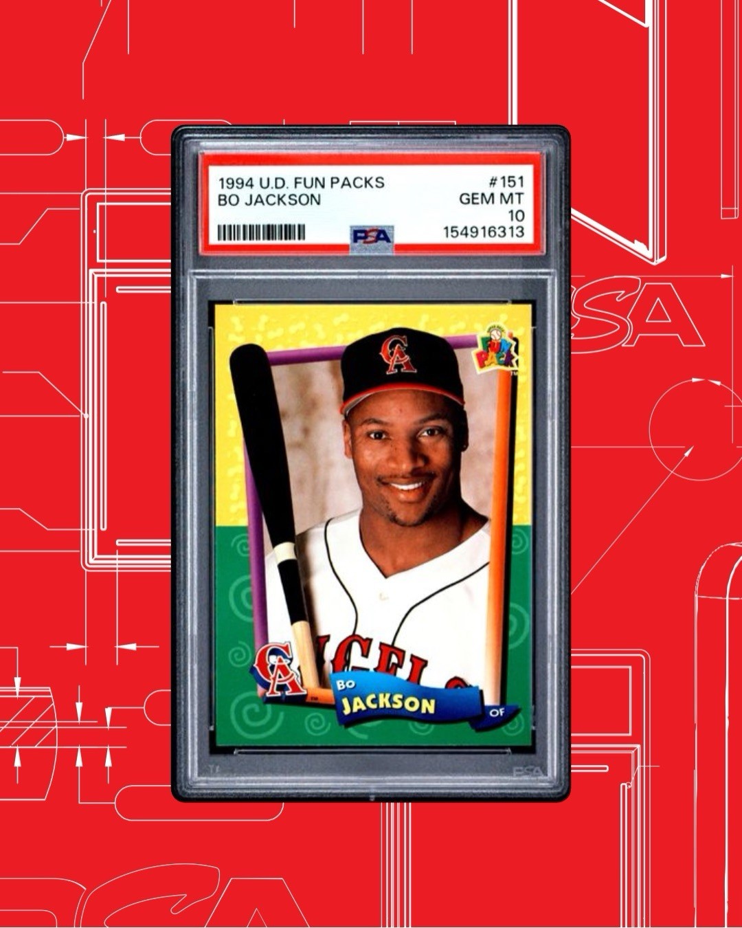 1994 Upper Deck Fun Pack - Bo Jackson #151