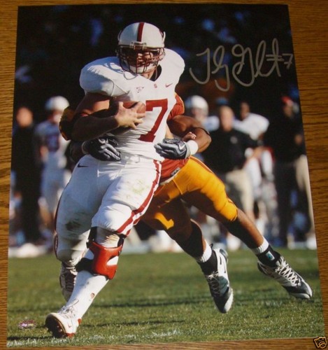 Toby Gerhart Signed Stanford Cardinals Football 16x20 Photo PSA/DNA Rookie COA - Picture 2 of 24