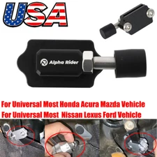 US Universal Billet Race Clutch Pedal Petal Stopper Plate Bracket Crank Kit