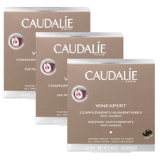  Pack of 3  Caudalie Vinexpert Dietary Supplements  30 Capsules