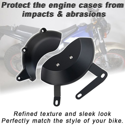 Right and left Engine Protector Stator Cover Fit For Yamaha TW200 2003-2024 - Foto 9 di 19