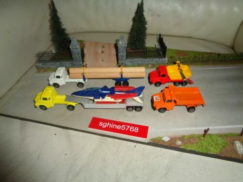 Majorette N320 Fardier Bernard Rouge - Camion Transporteur Echelle 1:100 (Occasion)