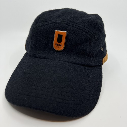 Mossimo Mens Hat Black Strapback Buckle 