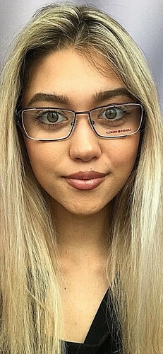 New Mikli by ALAIN MIKLI ML39R40 55mm Black Purple Women's Eyeglasses Frame X3 - Picture 12 of 12