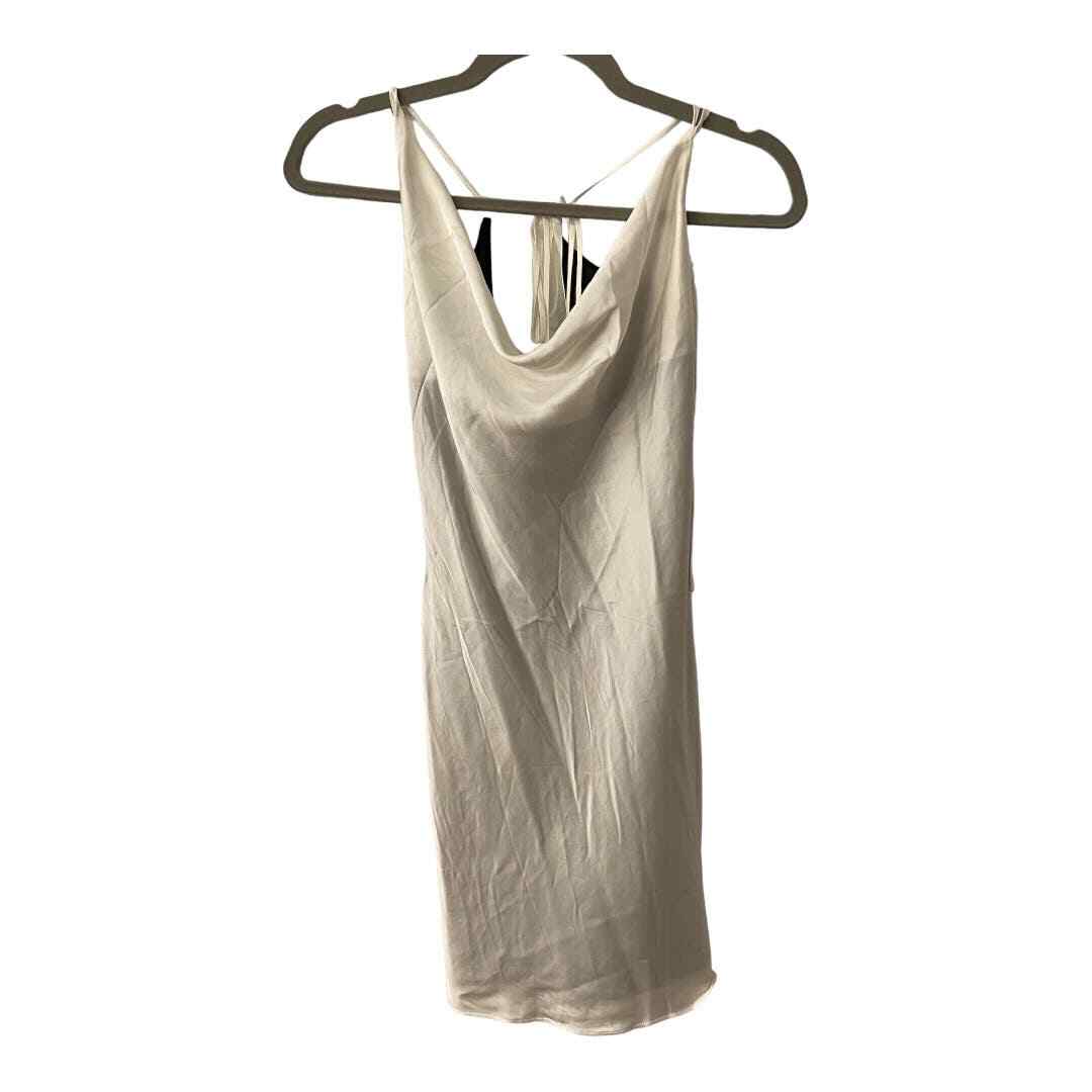 georgette white anarkali